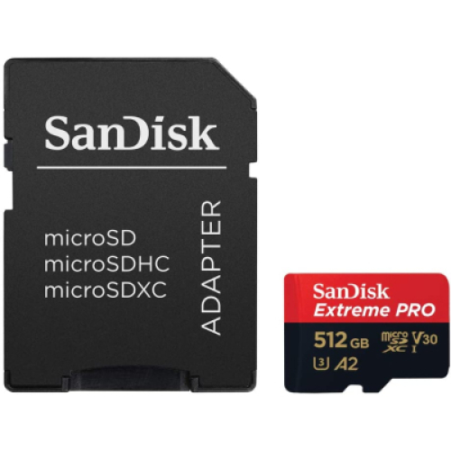 Огляд карти пам'яті SanDisk 512 GB microSDXC UHS-I U3 Extreme Pro