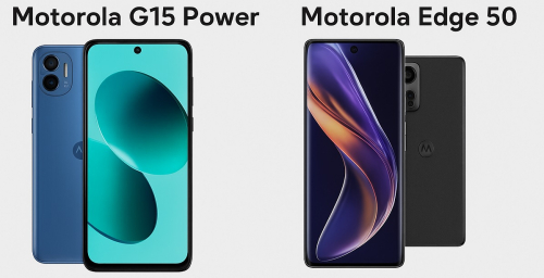 Motorola G15 Power  vs Motorola edge 50