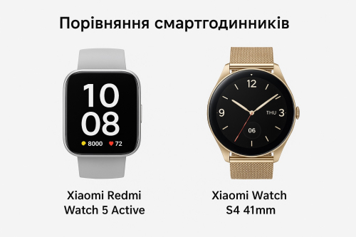 Xiaomi Redmi Watch 5 Active vs Xiaomi Watch S4 41 mm