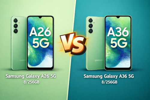 Порівняння Samsung Galaxy A26 5G та Samsung Galaxy A36 5G