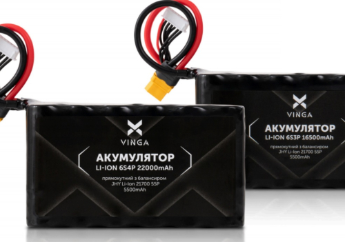 Літій-іонні акумулятори VINGA