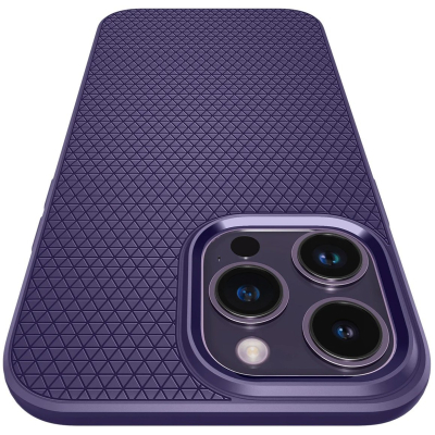 Чохол до моб. телефона Spigen Apple iPhone 14 Pro Max Liquid Air, Deep Purple (ACS05575)