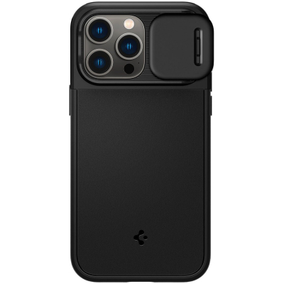 Чохол до моб. телефона Spigen Apple iPhone 14 Pro Optik Armor MagFit, Black (ACS04993)