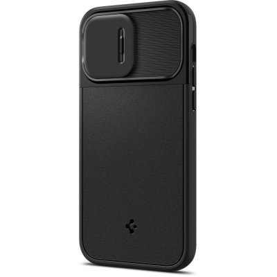 Чохол до моб. телефона Spigen Apple iPhone 14 Pro Optik Armor MagFit, Black (ACS04993)