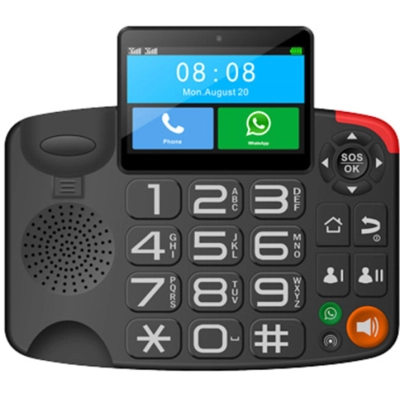 Мобільний телефон Maxcom Comfort MM42D SE 4G Black