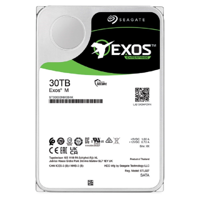 Жорсткий диск 3.5 30TB Exos M Seagate (ST30000NM004K)