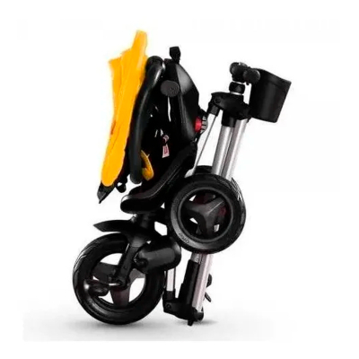 Дитячий велосипед QPlay Nova+ Rubber складаний триколісний Desert Yellow (S700-17Nova+RubberDY)