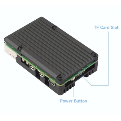 Корпус для Мікро ПК KUONGSHUN for Raspberry Pi 5 Alu 2 fans (RA787)