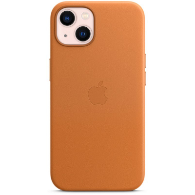 Чохол до моб. телефона Apple iPhone 13 Leather Case with MagSafe - Golden Brown, Model A2 (MM103ZE/A)