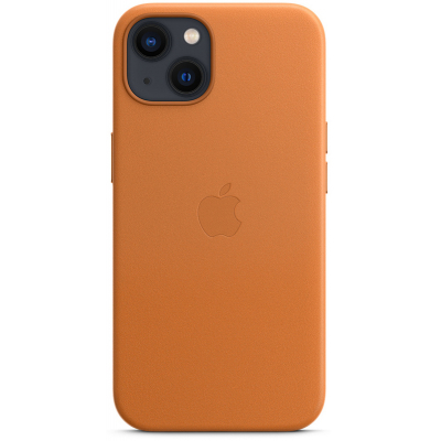 Чохол до моб. телефона Apple iPhone 13 Leather Case with MagSafe - Golden Brown, Model A2 (MM103ZE/A)
