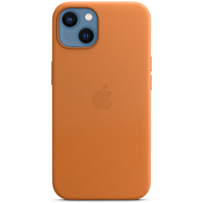 Чохол до моб. телефона Apple iPhone 13 Leather Case with MagSafe - Golden Brown, Model A2 (MM103ZE/A)