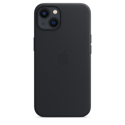 Чохол до мобільного телефона Apple iPhone 13 Leather Case with MagSafe - Midnight, Model A2702 (MM183ZE/A)