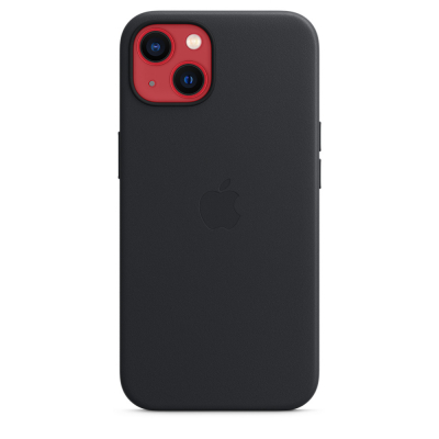 Чохол до мобільного телефона Apple iPhone 13 Leather Case with MagSafe - Midnight, Model A2702 (MM183ZE/A)
