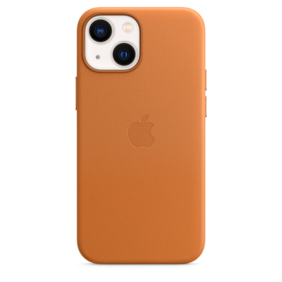 Чохол до моб. телефона Apple iPhone 13 mini Leather Case with MagSafe - Golden Brown, Mod (MM0D3ZE/A)