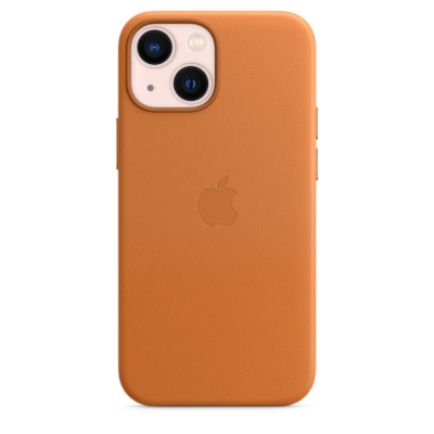 Чохол до моб. телефона Apple iPhone 13 mini Leather Case with MagSafe - Golden Brown, Mod (MM0D3ZE/A)
