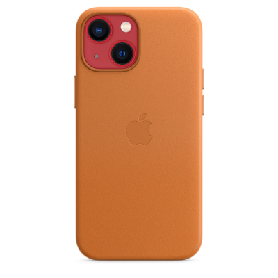 Чохол до моб. телефона Apple iPhone 13 mini Leather Case with MagSafe - Golden Brown, Mod (MM0D3ZE/A)