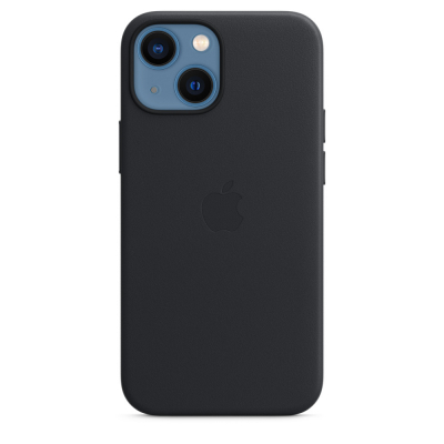Чохол до моб. телефона Apple iPhone 13 mini Leather Case with MagSafe - Midnight, Model A (MM0M3ZE/A)