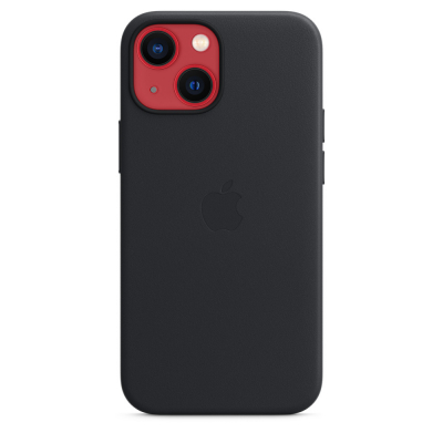 Чохол до моб. телефона Apple iPhone 13 mini Leather Case with MagSafe - Midnight, Model A (MM0M3ZE/A)