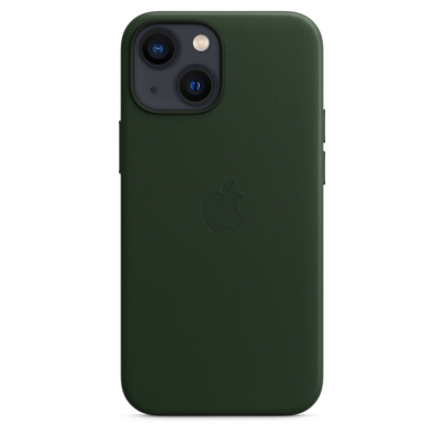 Чохол до моб. телефона Apple iPhone 13 mini Leather Case with MagSafe - Sequoia Green, Mo (MM0J3ZE/A)