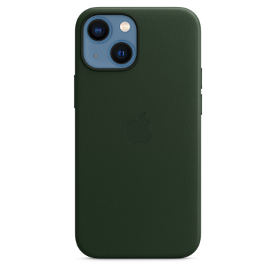 Чохол до моб. телефона Apple iPhone 13 mini Leather Case with MagSafe - Sequoia Green, Mo (MM0J3ZE/A)
