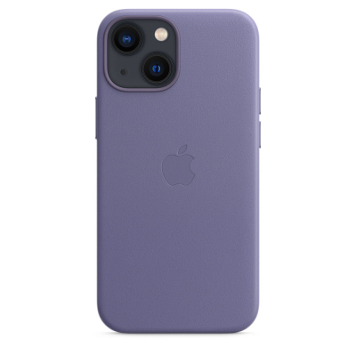 Чохол до мобільного телефона Apple iPhone 13 mini Leather Case with MagSafe - Wisteria, Model A (MM0H3ZE/A)