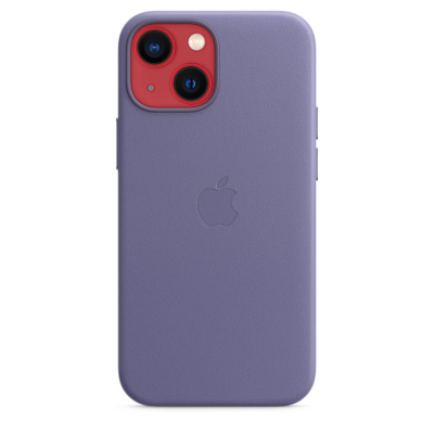 Чохол до мобільного телефона Apple iPhone 13 mini Leather Case with MagSafe - Wisteria, Model A (MM0H3ZE/A)