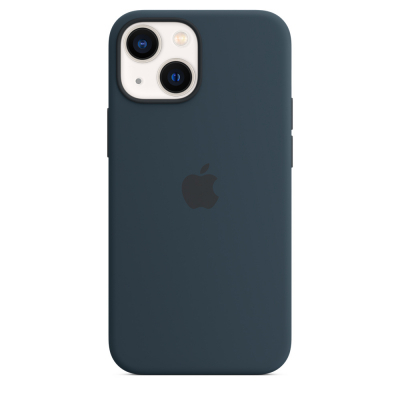 Чохол до моб. телефона Apple iPhone 13 mini Silicone Case with MagSafe - Abyss Blue, Mode (MM213ZE/A)