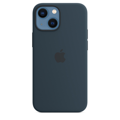 Чохол до моб. телефона Apple iPhone 13 mini Silicone Case with MagSafe - Abyss Blue, Mode (MM213ZE/A)