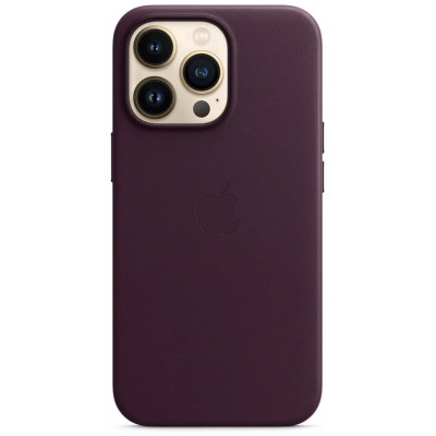 Чохол до моб. телефона Apple iPhone 13 Pro Leather Case with MagSafe - Dark Cherry, Model (MM1A3ZE/A)