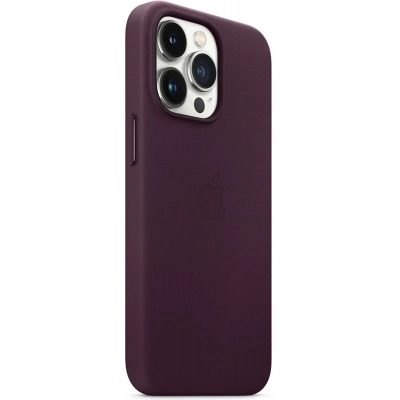 Чохол до моб. телефона Apple iPhone 13 Pro Leather Case with MagSafe - Dark Cherry, Model (MM1A3ZE/A)