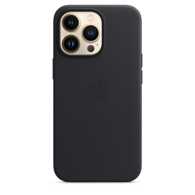 Чохол до моб. телефона Apple iPhone 13 Pro Leather Case with MagSafe - Midnight, Model A2 (MM1H3ZE/A)