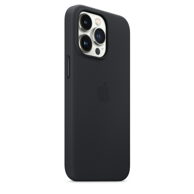Чохол до моб. телефона Apple iPhone 13 Pro Leather Case with MagSafe - Midnight, Model A2 (MM1H3ZE/A)