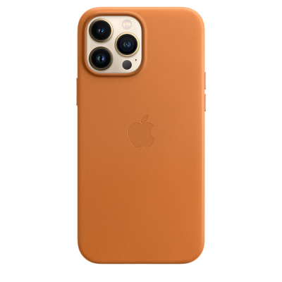 Чохол до моб. телефона Apple iPhone 13 Pro Max Leather Case with MagSafe - Golden Brown, (MM1L3ZE/A)