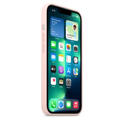 Чохол до мобільного телефона Apple iPhone 13 Pro Silicone Case with MagSafe Chalk Pink, Model (MM2H3ZE/A)