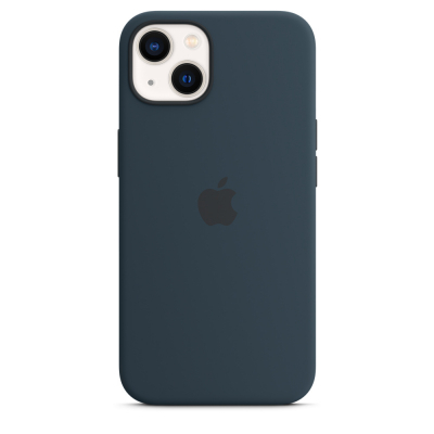 Чохол до моб. телефона Apple iPhone 13 Silicone Case with MagSafe Abyss Blue, Model A270 (MM293ZE/A)