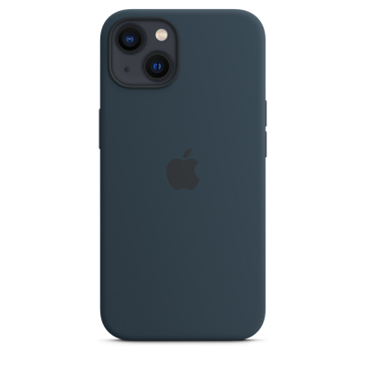 Чохол до моб. телефона Apple iPhone 13 Silicone Case with MagSafe Abyss Blue, Model A270 (MM293ZE/A)