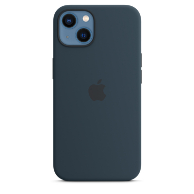 Чохол до моб. телефона Apple iPhone 13 Silicone Case with MagSafe Abyss Blue, Model A270 (MM293ZE/A)