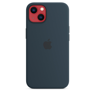 Чохол до моб. телефона Apple iPhone 13 Silicone Case with MagSafe Abyss Blue, Model A270 (MM293ZE/A)