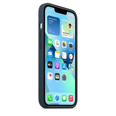 Чохол до моб. телефона Apple iPhone 13 Silicone Case with MagSafe Abyss Blue, Model A270 (MM293ZE/A)