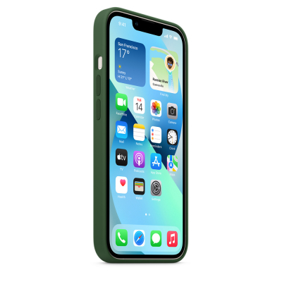 Чохол до моб. телефона Apple iPhone 13 Silicone Case with MagSafe Clover, Model A2706 (MM263ZE/A)