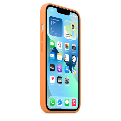 Чохол до моб. телефона Apple iPhone 13 Silicone Case with MagSafe Marigold, Model A2706 (MM243ZE/A)