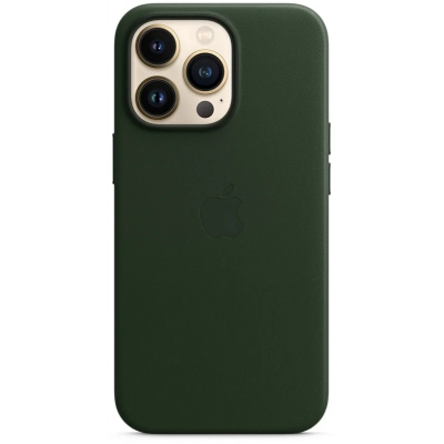 Чохол до моб. телефона Apple iPhone 13 Pro Leather Case with MagSafe - Sequoia Green, Mod (MM1G3ZE/A)