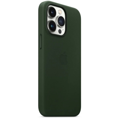 Чохол до моб. телефона Apple iPhone 13 Pro Leather Case with MagSafe - Sequoia Green, Mod (MM1G3ZE/A)
