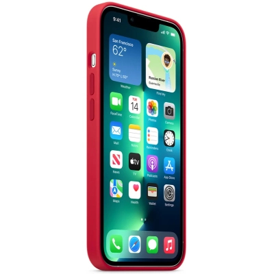 Чохол до мобільного телефона Apple iPhone 13 Pro Silicone Case with MagSafe (PRODUCT)RED, Mode (MM2L3ZE/A)