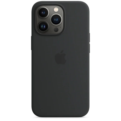 Чохол до моб. телефона Apple iPhone 13 Pro Silicone Case with MagSafe Midnight, Model A2 (MM2K3ZE/A)