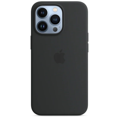 Чохол до моб. телефона Apple iPhone 13 Pro Silicone Case with MagSafe Midnight, Model A2 (MM2K3ZE/A)