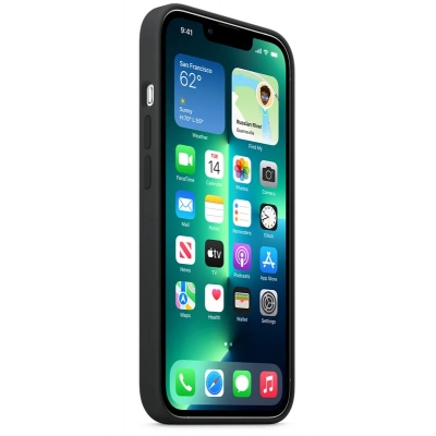 Чохол до моб. телефона Apple iPhone 13 Pro Silicone Case with MagSafe Midnight, Model A2 (MM2K3ZE/A)