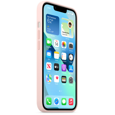 Чохол до моб. телефона Apple iPhone 13 Silicone Case with MagSafe Chalk Pink, Model A270 (MM283ZE/A)