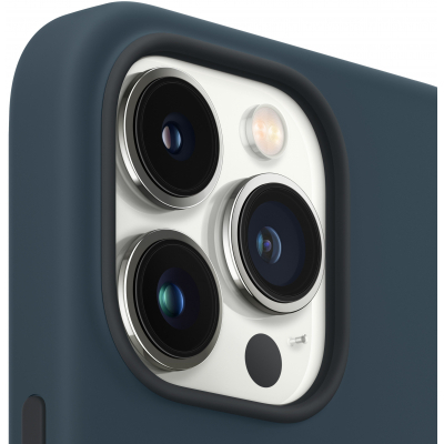 Чохол до моб. телефона Apple iPhone 13 Pro Max Silicone Case with MagSafe Abyss Blue, Mo (MM2T3ZE/A)