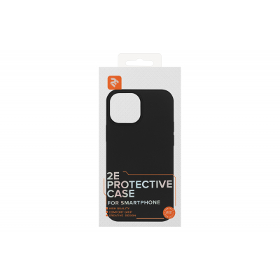 Чохол до мобільного телефона 2E Basic Apple iPhone 13 Mini , Liquid Silicone, Black (2E-IPH-13MN-OCLS-BK)